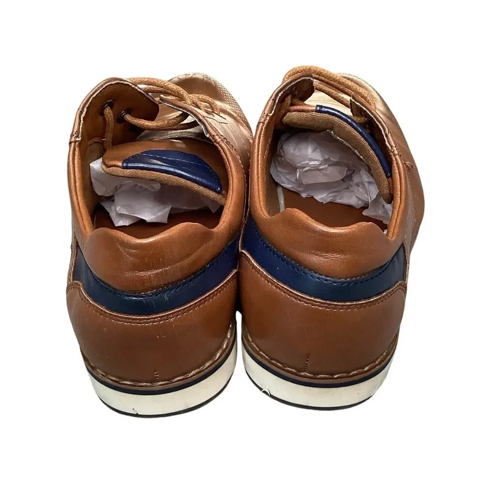 Bruno Marc Boys Brown Dress Shoes Size 2 Oxford Lace-Up Formal Shoes EU 33.5
